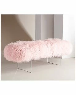 Safavieh Couture Lilliana Sheepskin Bench Home -Shop Style Sales 3050780655 RLLD 4