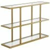 Abraham + Ivy Yeardley Brass Finish Console Table Home 1 Abraham + Ivy Yeardley Brass Finish Console Table Home -Shop Style Sales 3050786813 RLLD 1