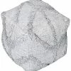 Uttermost Olfen Gray Pouf Home