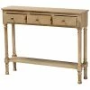 Baxton Studio Calvin 3-Drawer Entryway Console Table Home -Shop Style Sales 3050788958 RLLD 1