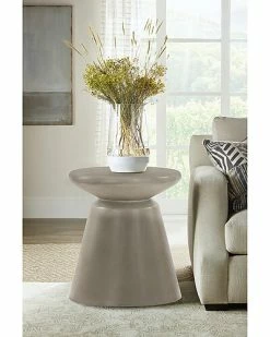 Armen Living Umbre Concrete Indoor Outdoor Accent Stool End Table Home -Shop Style Sales 3050796981 RLLD 3