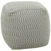 Peyton Lane Bohemian Grey Polyester Pouf Home -Shop Style Sales 3050798821 RLLD 1