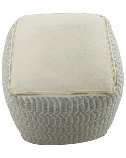Peyton Lane Bohemian Grey Polyester Pouf Home -Shop Style Sales 3050798821 RLLD 3