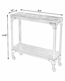 Butler Specialty Company Gandolph Industrial Chic Console Table Home -Shop Style Sales 3050800697 RLLD 2