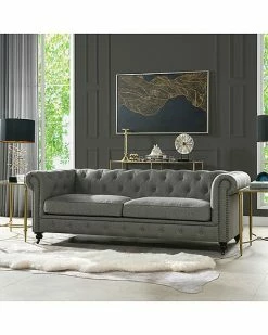 Jennifer Taylor Home Winston 91" Tufted Chesterfield Sofa 7 Jennifer Taylor Home Winston 91" Tufted Chesterfield Sofa -Shop Style Sales 3050805934 RLLD 2