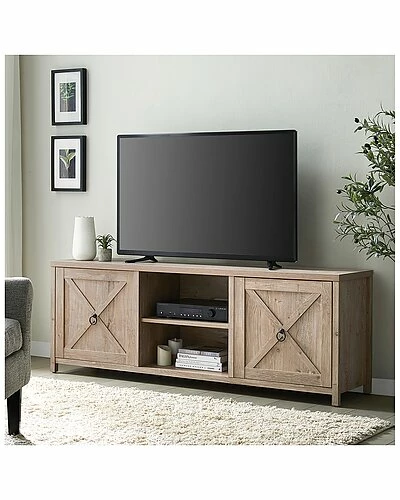 Abraham + Ivy Granger 68In White Oak Tv Stand Home 4 Abraham + Ivy Granger 68In White Oak Tv Stand Home - Image 2