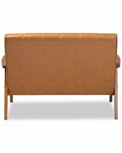 Baxton Studio Nikko Loveseat Home -Shop Style Sales 3050823937 RLLD 4