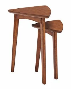 Alaterre Monterey 20in Round Mid-Century Modern Wood End Table Home 6 Alaterre Monterey 20in Round Mid-Century Modern Wood End Table Home -Shop Style Sales 3050826294 RLLD 2