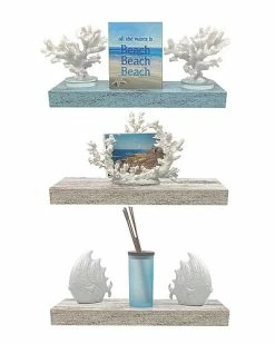 Sorbus 3pc Floating Shelf Set Home