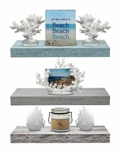 Sorbus 3pc Floating Shelf Set Home