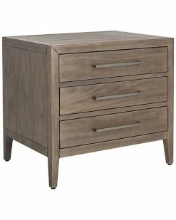 Safavieh Couture Ariella 3 Drawer Wood Nightstand Home