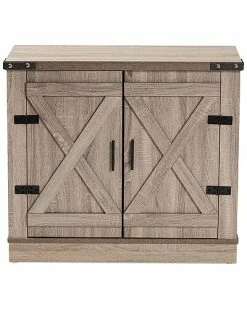 Baxton Studio Wayne 2-Door Shoe Storage Cabinet Home
