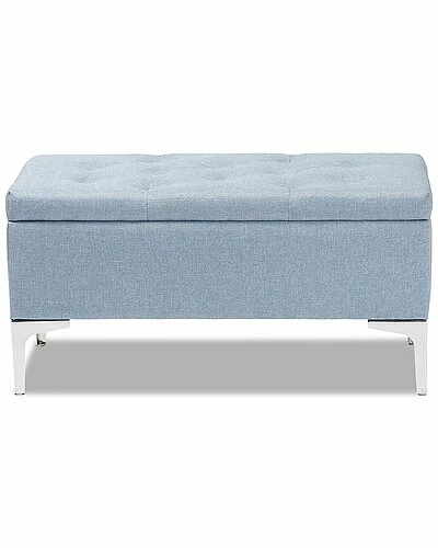 Baxton Studio Mabel Storage Ottoman Home 3 Baxton Studio Mabel Storage Ottoman Home
