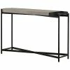 Armen Living Dua Concrete And Metal Modern Console Table Home