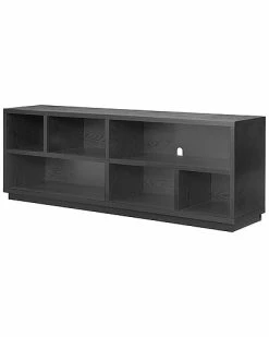 Abraham + Ivy Ivy Bowman 70In Black Grain Tv Stand Home