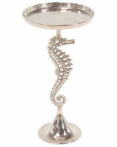 Peyton Lane Sea Horse Pedestal Accent Table Home 3 Peyton Lane Sea Horse Pedestal Accent Table Home