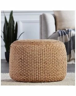 Jaipur Living Kealani Trellis Cylinder Pouf Home -Shop Style Sales 3050846788 RLLD 2