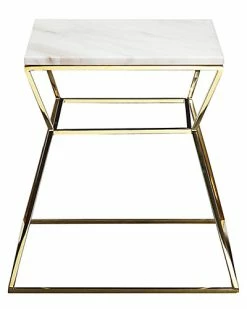 Pangea Gold Geo Side Table Home -Shop Style Sales 3050851837 RLLD 2