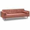 Armen Living Somerset Blush Velvet Mid Century Modern Sofa Home 1 Armen Living Somerset Blush Velvet Mid Century Modern Sofa Home -Shop Style Sales 3050852032 RLLD 1