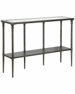 Alternative view of Abraham + Ivy Dafna Aged Steel Console Table Home