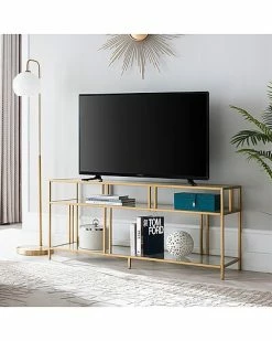 Abraham + Ivy Cortland TV Stand With Glass Shelves Home 7 Abraham + Ivy Cortland TV Stand With Glass Shelves Home -Shop Style Sales 3050858354 RLLD 3