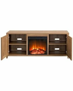 Abraham + Ivy Granger TV Stand With Log Fireplace Insert Home 6 Abraham + Ivy Granger TV Stand With Log Fireplace Insert Home -Shop Style Sales 3050858369 RLLD 2