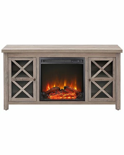 Abraham + Ivy Colton TV Stands With Log Fireplace Insert Home 3 Abraham + Ivy Colton TV Stands With Log Fireplace Insert Home