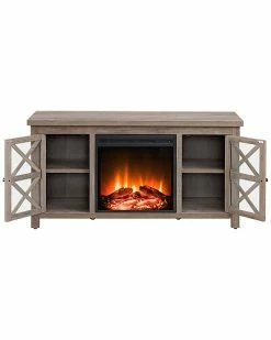 Abraham + Ivy Colton TV Stands With Log Fireplace Insert Home 6 Abraham + Ivy Colton TV Stands With Log Fireplace Insert Home -Shop Style Sales 3050858376 RLLD 2