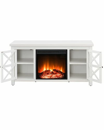 Abraham + Ivy Colton TV Stand With Log Fireplace Insert Home 4 Abraham + Ivy Colton TV Stand With Log Fireplace Insert Home - Image 2