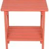 Shine Co. Indoor/Outdoor Side Table With Hydro-Tex Finish Home