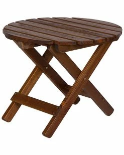 Shine Co. Adirondack Folding Table With Hydro-Tex Finish Home