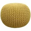 Pasargad Home Santorini Cotton Pouf 1 Pasargad Home Santorini Cotton Pouf -Shop Style Sales 3050864605 RLLD 1
