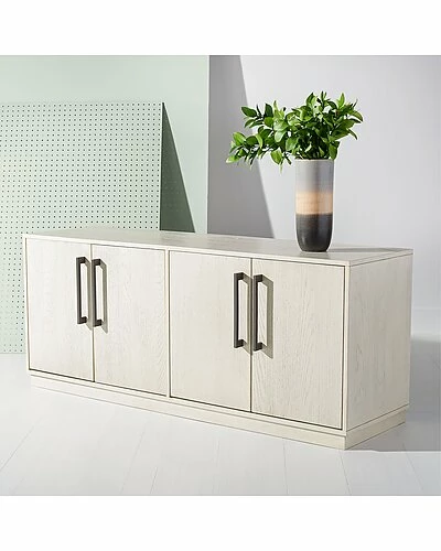 Safavieh Couture Mallory 4 Door Media Stand Home 4 Safavieh Couture Mallory 4 Door Media Stand Home - Image 2