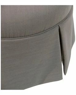 Skyline Furniture Round Skirted Ottoman Home -Shop Style Sales 3050869277 RLLD 2