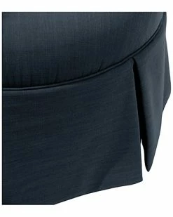 Skyline Furniture Round Skirted Ottoman Home -Shop Style Sales 3050869278 RLLD 2