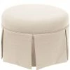 Skyline Furniture Round Skirted Ottoman Home -Shop Style Sales 3050869281 RLLD 1