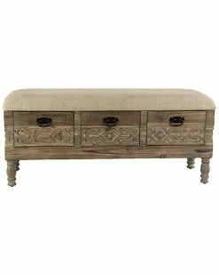 Peyton Lane Farmhouse Wood Storage Bench Home 10 Peyton Lane Farmhouse Wood Storage Bench Home -Shop Style Sales 3050878077 RLLD 3