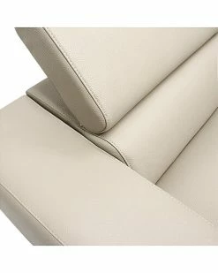 Pasargad Home Italian Leather Upholstered Sofa With Adjustable Headrests -Shop Style Sales 3050886750 RLLD 4