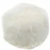 Moe's Home Collection Lamb Fur Pouf