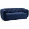 Armen Living Kinsley Modern Velvet Sofa Home