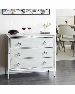 Peyton Lane Glam White Wood Chest Home 9 Peyton Lane Glam White Wood Chest Home -Shop Style Sales 3050903132 RLLD 2
