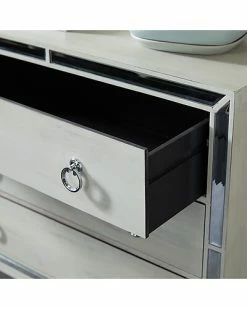 Peyton Lane Glam White Wood Chest Home 13 Peyton Lane Glam White Wood Chest Home -Shop Style Sales 3050903132 RLLD 6