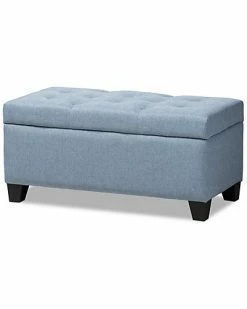 Design Studios Michaela Storage Ottoman Home