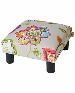 Jennifer Taylor Home Ules Floral Ottoman