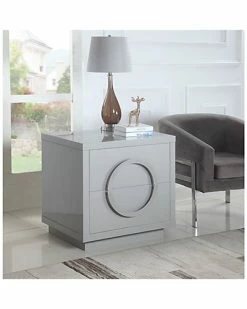 Chic Home Sorrento Grey Side Table -Shop Style Sales 3050913761 RLLD 2