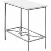 Monarch Specialties 22in White Accent Table Home -Shop Style Sales 3050916577 RLLD 1