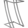 Monarch Specialties 24in Silver Accent Table Home