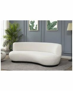 Safavieh Couture Boucle Curved Back Sofa Home -Shop Style Sales 3050916681 RLLD 4