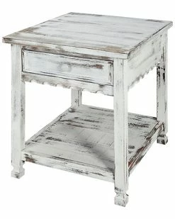 Alaterre Country Cottage End Table Home