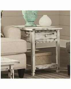 Alternative view of Alaterre Country Cottage End Table Home